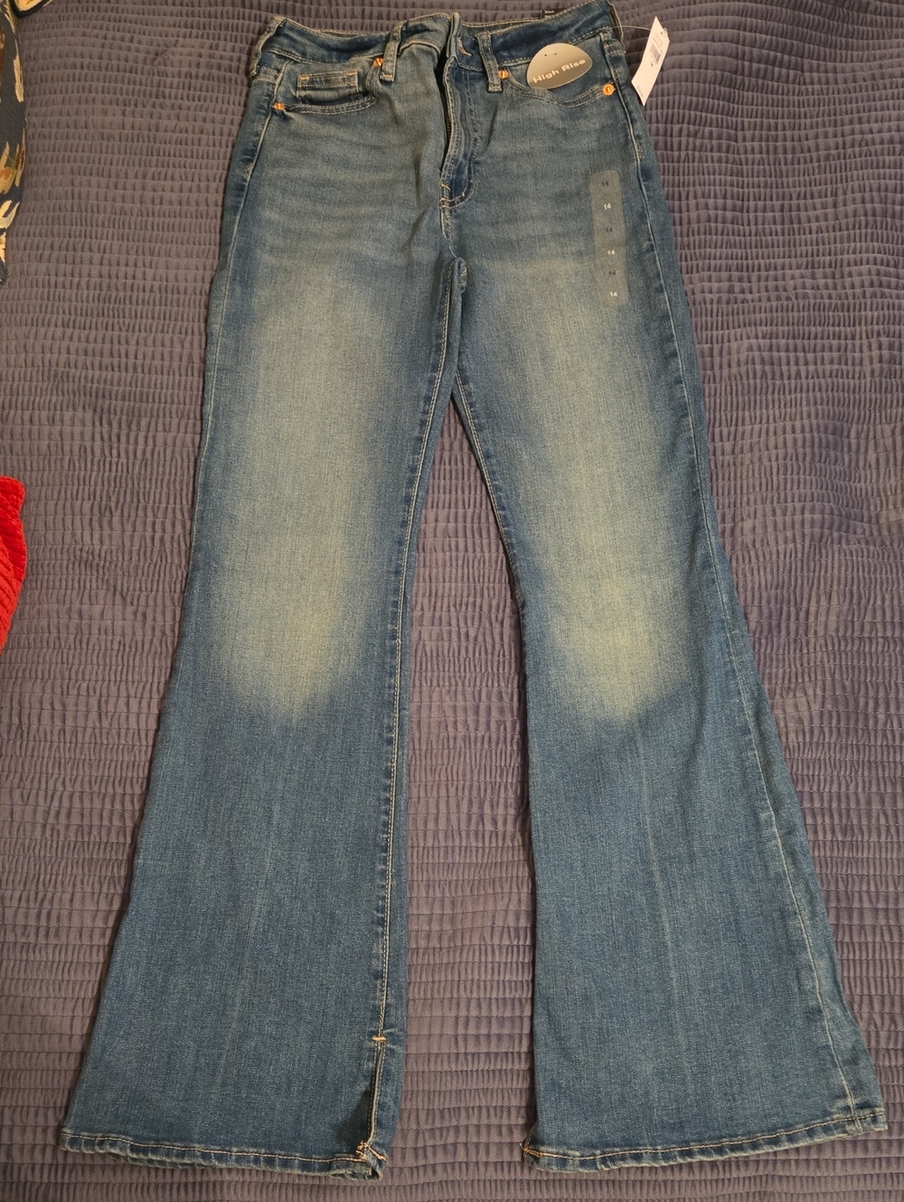 GAP Girls Medium Blue Flare Jeans Size 14